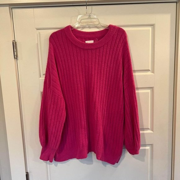 aerie Sweaters - Aerie Women’s Pink Curated Sweater Size Large